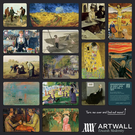 Towards Modernity ArtWall single magnetic cards (15 units)