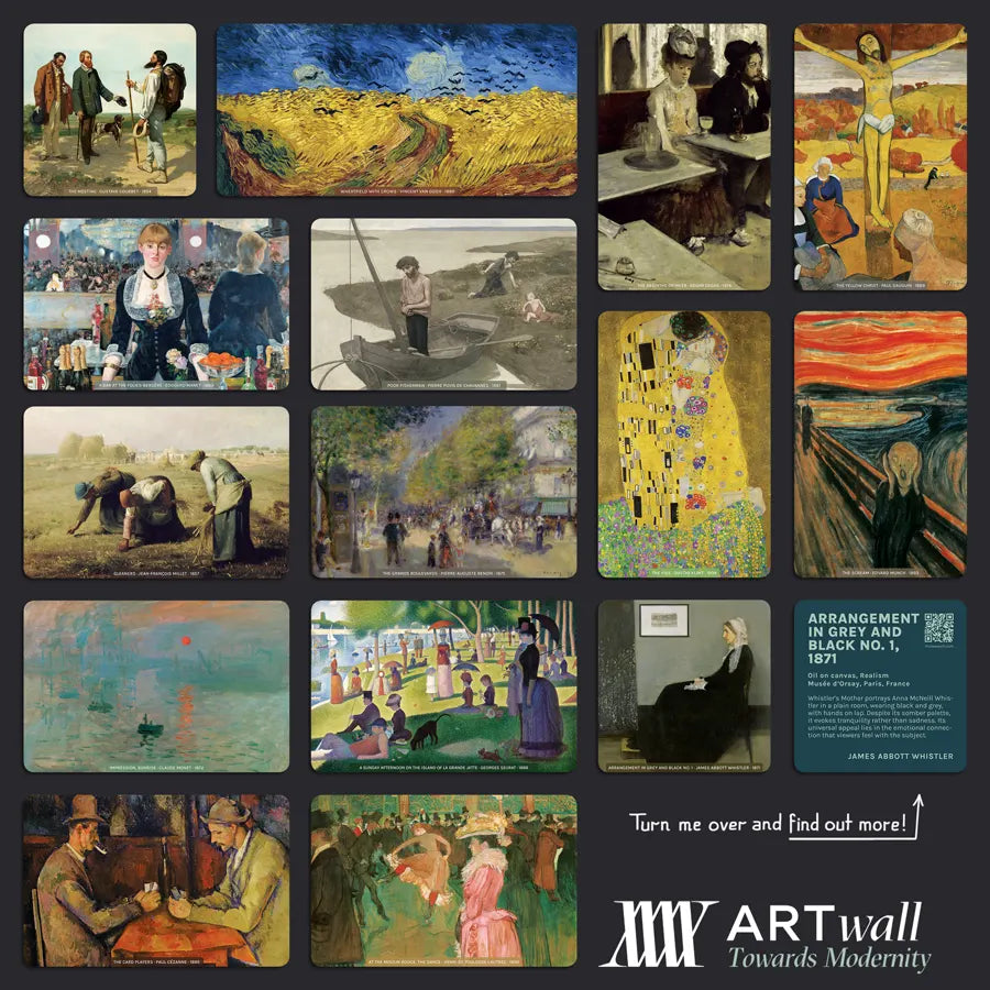 Large ARTWALL + 90 Art Magnets