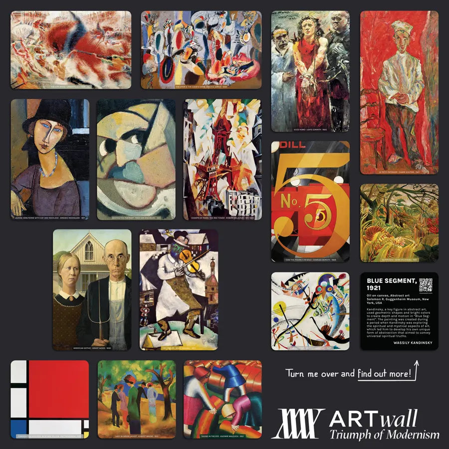 Large ARTWALL + 90 Art Magnets