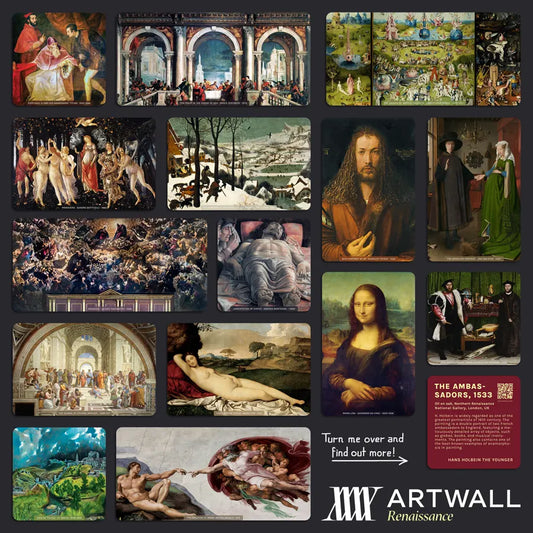 Renaissance ArtWall single magnetic cards (15 units)