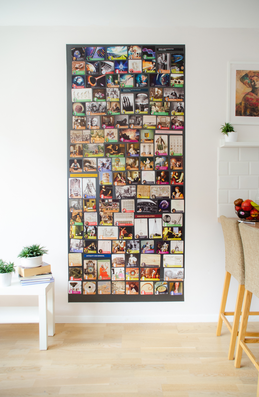 Large SCIENCEWALL + 120 Science Magnets