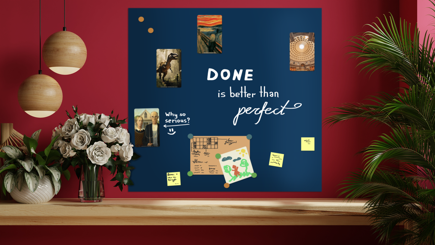 Self-adhesive Magnetic Wallpaper for Room